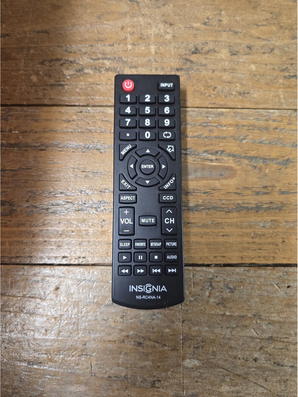 NS-RC4NA-14 For Insignia TV Remote NS-46D40SNA14 NS-50DSNA14 NS-42D40SNA14 OEM
